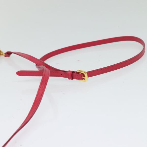 PRADA Shoulder Bag Nylon Pink Gold - Picture 7 of 12